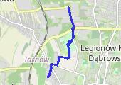 Trasa z dnia 2015-11-13 15:27 - mapa trasy gps - rower trekkingowy