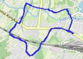 Trasa z dnia 2015-10-20 20:47 - mapa trasy gps - marsz