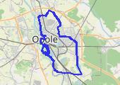Trasa z dnia 2013-04-20 17:54 - mapa trasy gps - rower górski