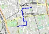 Trasa z dnia 2012-03-08 21:07 - mapa trasy gps - marsz