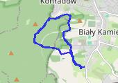 Trasa z dnia 2015-11-07 15:52 - mapa trasy gps - jazda konna