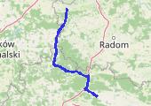Trasa z dnia 2013-04-20 08:17 - mapa trasy gps - samochód