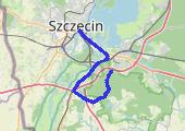 Puszcza Bukowa - mapa trasy gps - spacer