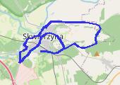Trasa z dnia 2015-11-21 18:15 - mapa trasy gps - rower górski