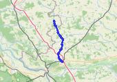 Trasa z dnia 2013-04-21 14:33 - mapa trasy gps - motocykl