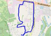 Trasa z dnia 2015-11-26 15:43 - mapa trasy gps - spacer