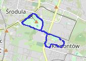Trasa z dnia 2015-11-26 20:13 - mapa trasy gps - bieganie