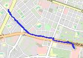 Trasa z dnia 2015-11-27 11:54 - mapa trasy gps - marsz
