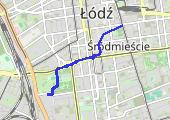 Trasa z dnia 2012-03-11 09:34 - mapa trasy gps - rower trekkingowy