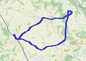 Trasa z dnia 2013-04-21 19:30 - mapa trasy gps - motocykl