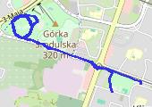 Trasa z dnia 2015-12-06 17:58 - mapa trasy gps - bieganie