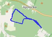 Trasa z dnia 2015-12-06 11:07 - mapa trasy gps - bieganie