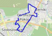 Trasa z dnia 2015-12-07 18:54 - mapa trasy gps - bieganie