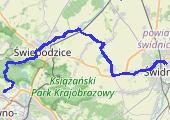 Trasa z dnia 2015-12-08 16:58 - mapa trasy gps - rower szosowy