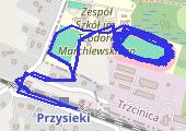 Trasa z dnia 2015-12-08 17:03 - mapa trasy gps - bieganie