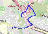 Trasa z dnia 2015-11-28 17:25 - mapa trasy gps - spacer