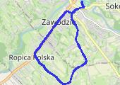 SportyPal-2014-12-04 - mapa trasy gps - bieganie
