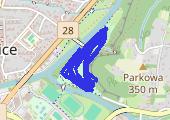 SportyPal-2014-12-25 - mapa trasy gps - bieganie