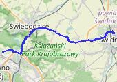 Trasa z dnia 2015-12-15 06:44 - mapa trasy gps - rower szosowy