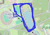 Trasa z dnia 2015-12-22 19:17 - mapa trasy gps - bieganie