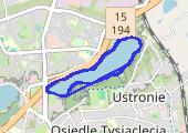 Trasa z dnia 2015-12-27 19:36 - mapa trasy gps - bieganie