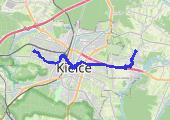 Trasa z dnia 2015-11-24 08:59 - mapa trasy gps - rower miejski