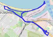 Trasa z dnia 2015-12-30 21:39 - mapa trasy gps - marsz