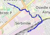 Trasa z dnia 2013-04-24 07:18 - mapa trasy gps - marsz
