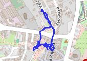 Trasa z dnia 2016-01-04 08:59 - mapa trasy gps - marsz