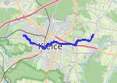 Trasa z dnia 2016-01-04 18:23 - mapa trasy gps - rower miejski