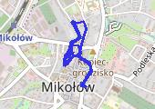 Trasa z dnia 2016-01-05 08:05 - mapa trasy gps - marsz