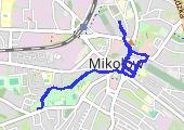 Trasa z dnia 2016-01-06 16:11 - mapa trasy gps - marsz