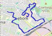 Trasa z dnia 2013-04-22 17:48 - mapa trasy gps - marsz