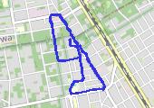 Trasa z dnia 2013-04-24 22:45 - mapa trasy gps - marsz