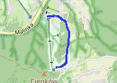 Trasa z dnia 2016-01-17 10:52 - mapa trasy gps - snowboard