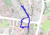 Trasa z dnia 2016-01-21 08:41 - mapa trasy gps - marsz
