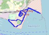 Trasa z dnia 2016-01-25 08:36 - mapa trasy gps - rower górski