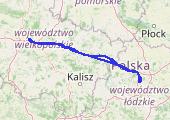 Ślad_2016-01-27 153642 - mapa trasy gps - samochód