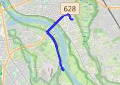 P-5km - mapa trasy gps - bieganie