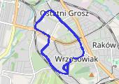 Trasa z dnia 2016-02-03 22:04 - mapa trasy gps - marsz