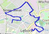 Trasa z dnia 2013-04-26 17:14 - mapa trasy gps - marsz