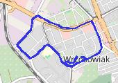 Trasa z dnia 2016-02-05 18:48 - mapa trasy gps - marsz