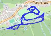 Trasa z dnia 2016-02-05 18:26 - mapa trasy gps - narty biegowe