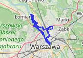 Trasa z dnia 2016-02-08 19:03 - mapa trasy gps - rower górski