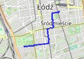Trasa z dnia 2013-04-26 22:09 - mapa trasy gps - marsz