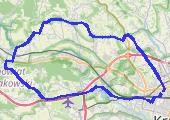 Trasa z dnia 2016-02-12 10:47 - mapa trasy gps - rower górski