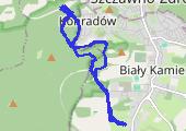 Trasa z dnia 2016-02-12 15:54 - mapa trasy gps - jazda konna