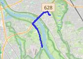 BS 135-140 - mapa trasy gps - bieganie