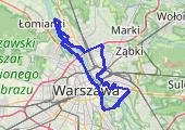 Trasa z dnia 2016-02-13 14:04 - mapa trasy gps - rower górski