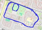 Trasa z dnia 2016-02-15 18:17 - mapa trasy gps - bieganie